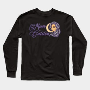 Moon Goddess Long Sleeve T-Shirt